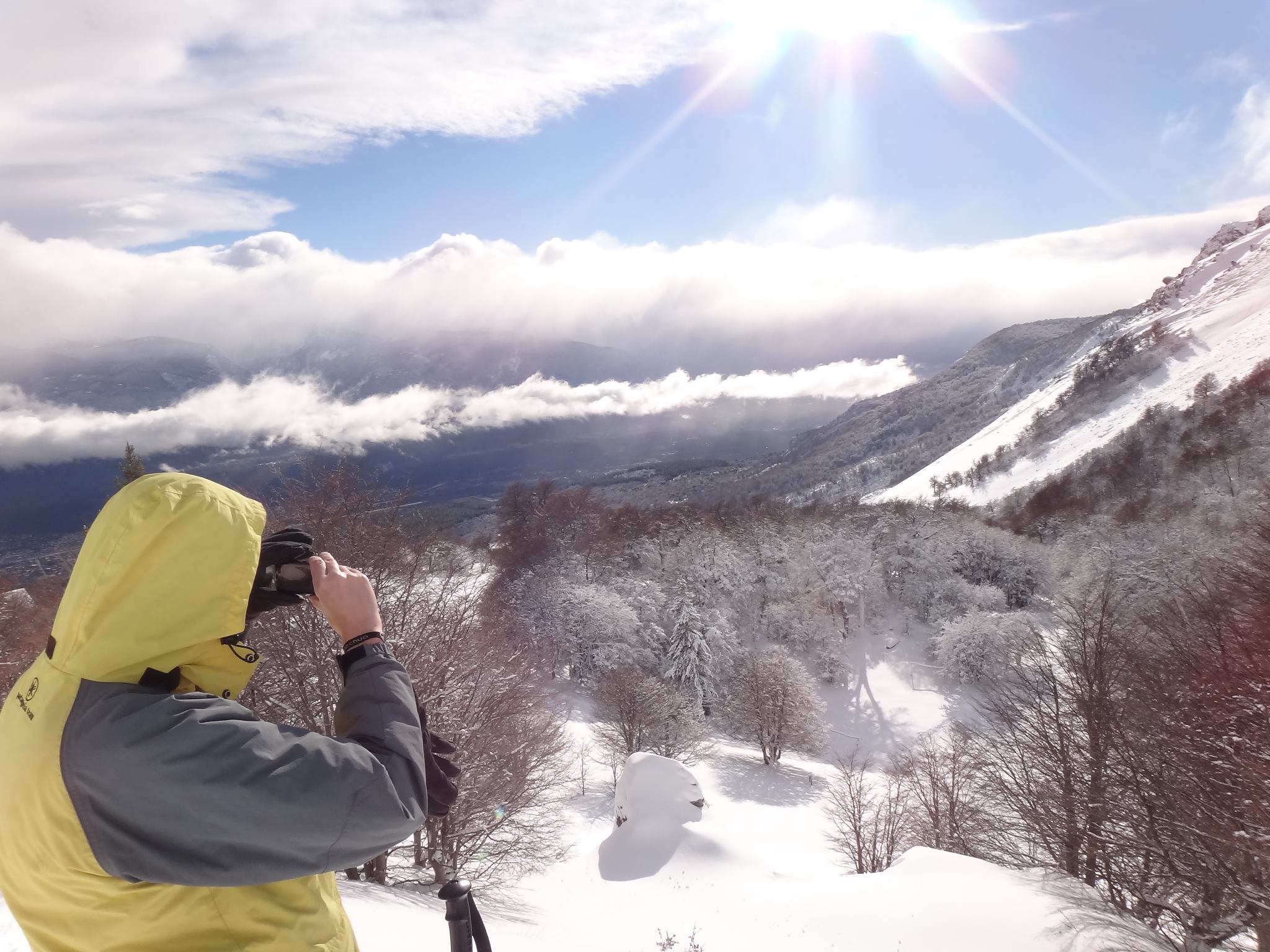 Excursión en la montaña