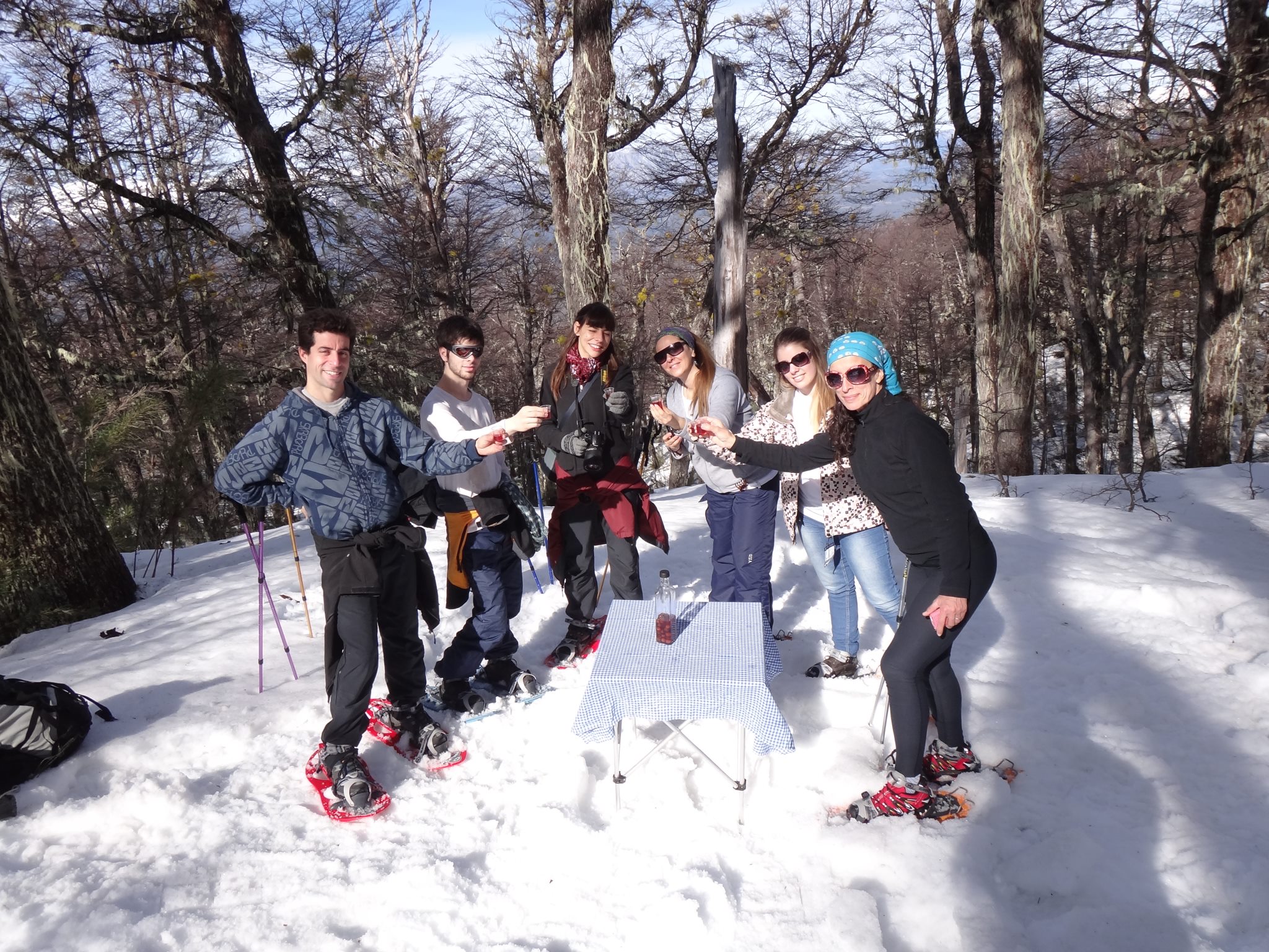 Excursión en la montaña
