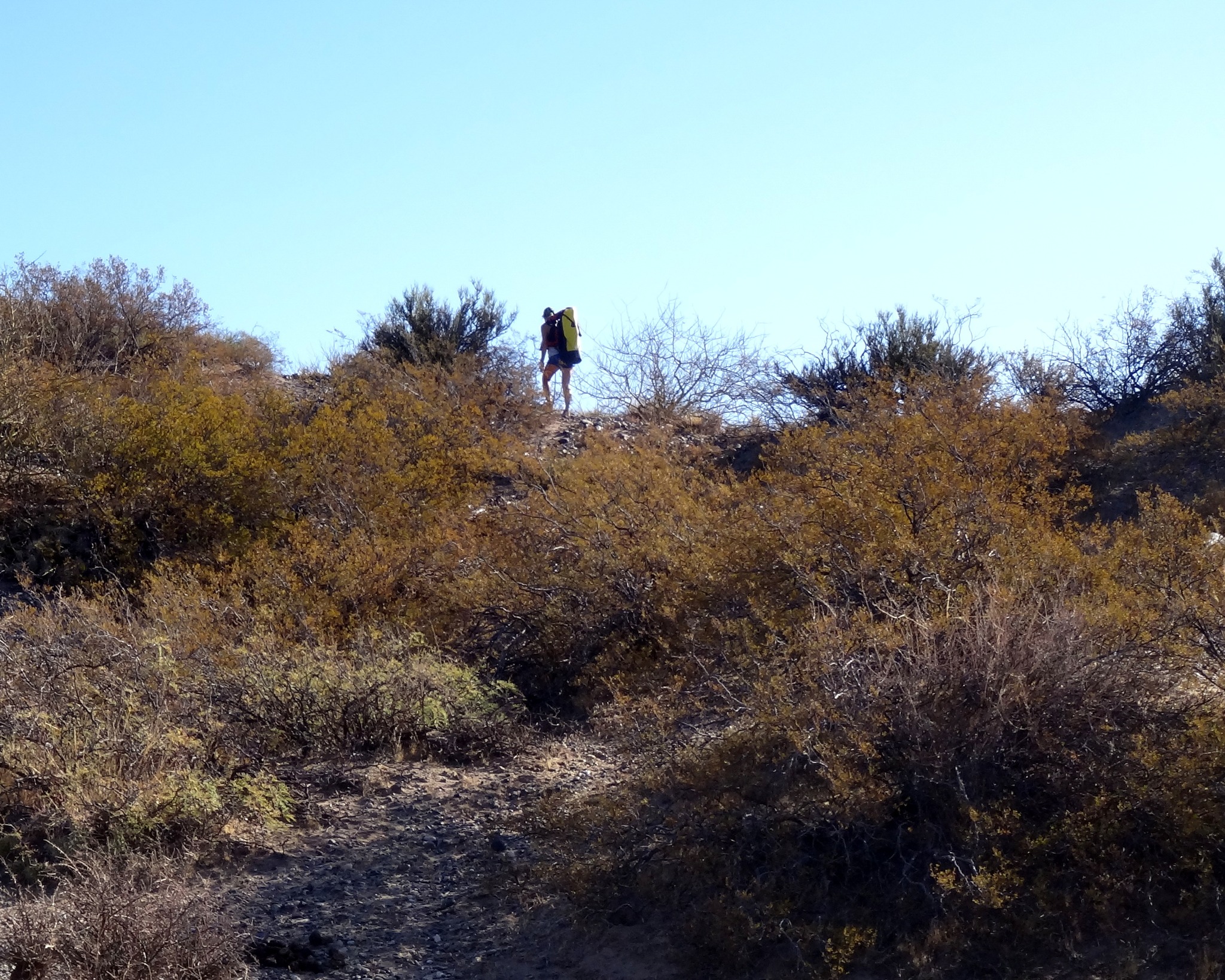 Excursión en la montaña