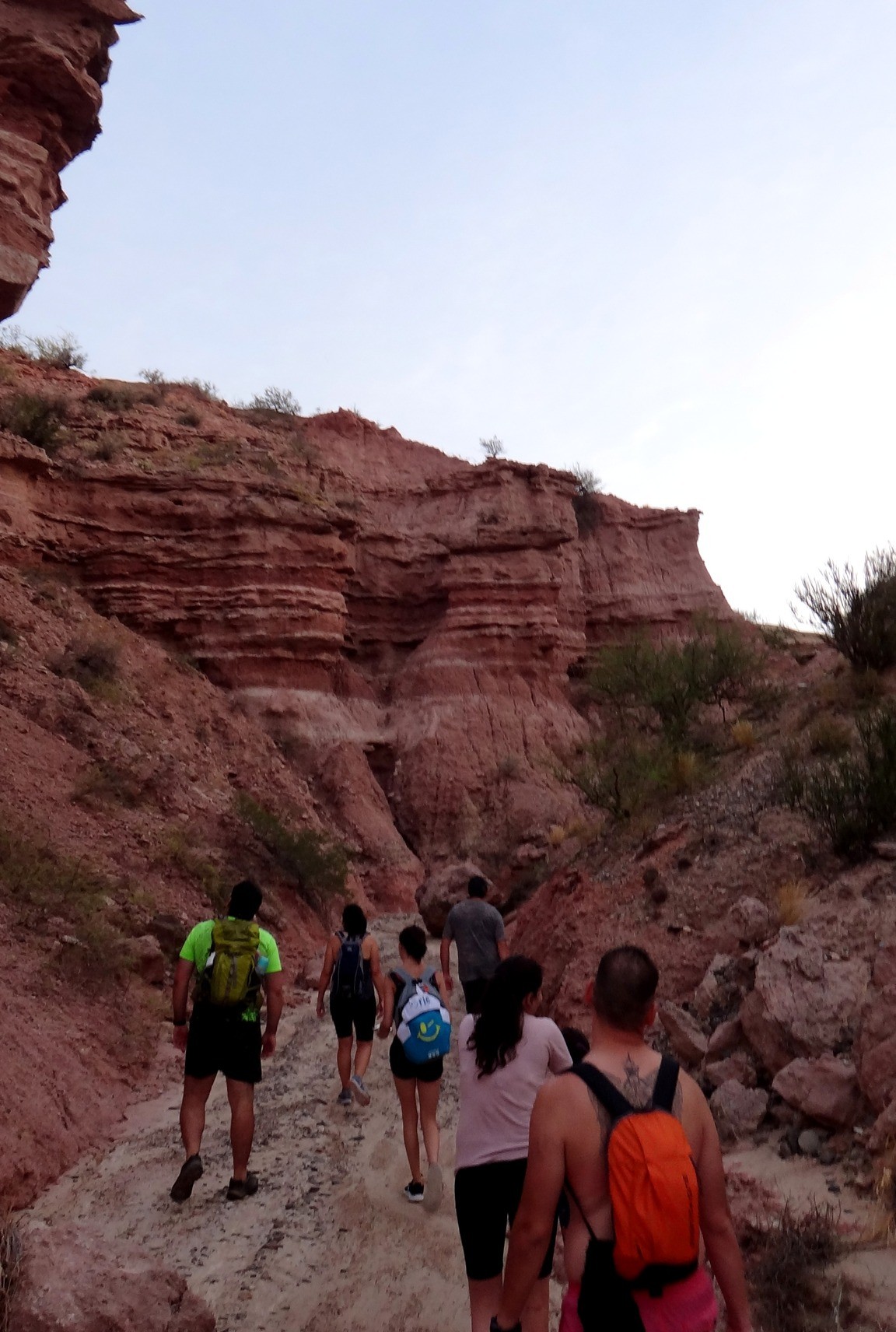 Excursión en la montaña