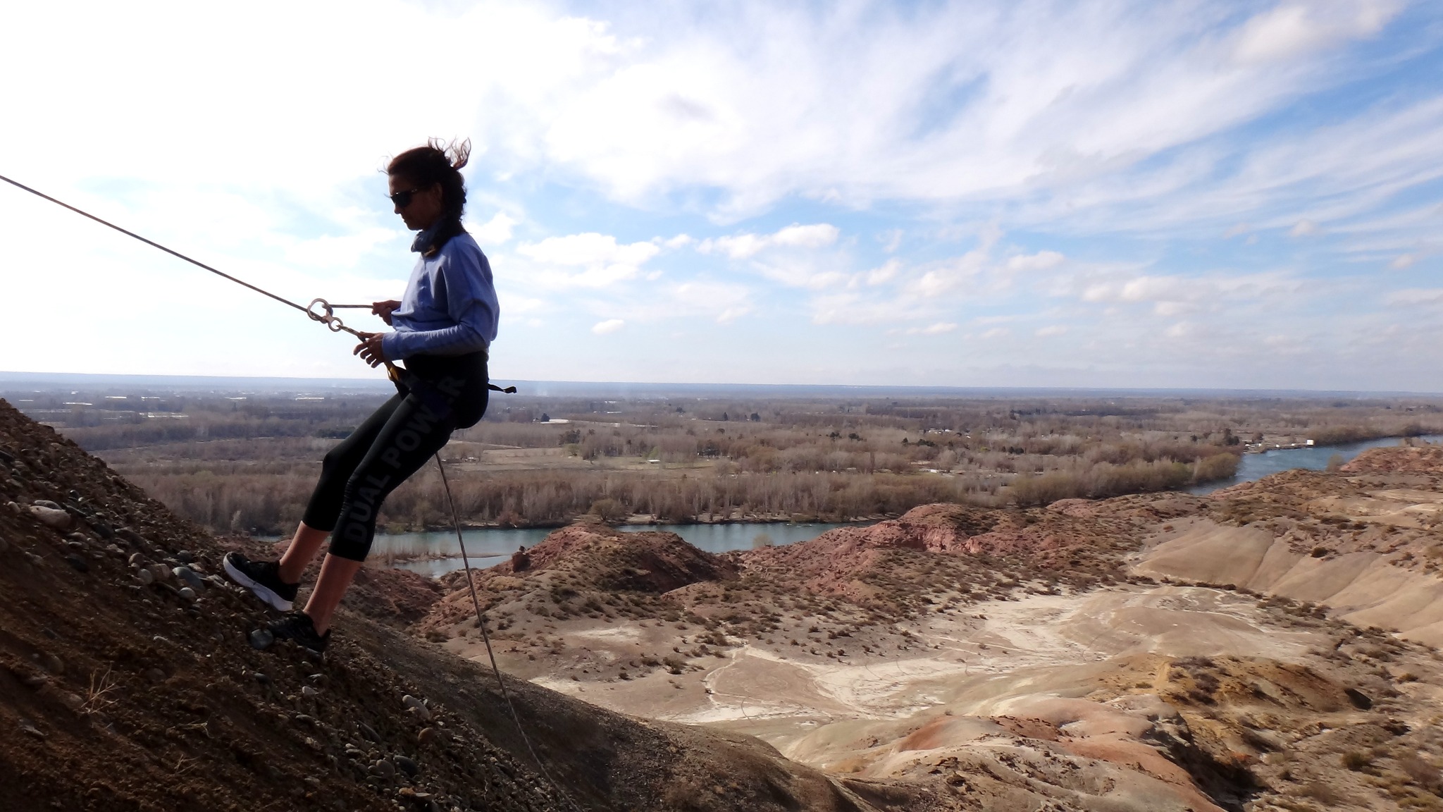 Flotada por el Río Negro